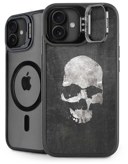 Silent Skull iPhone 16 Kickstand Case