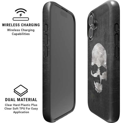 Silent Skull iPhone 16 Magsafe Impact Case