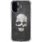 Silent Skull iPhone 16 Plus Clear Case