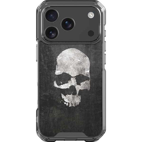 Silent Skull iPhone 18 Pro Clear Case