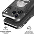 Silent Skull iPhone 18 Pro Clear Case