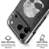Silent Skull iPhone 18 Pro Clear Case