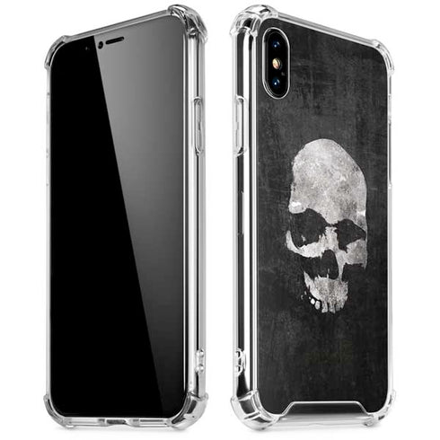 Silent Skull iPhone X/XS Clear Case