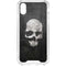 Silent Skull iPhone XS Clear Case