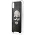 Silent Skull iPhone XS Clear Case