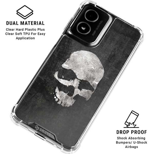 Silent Skull Moto G Power 5G (2024) Clear Case