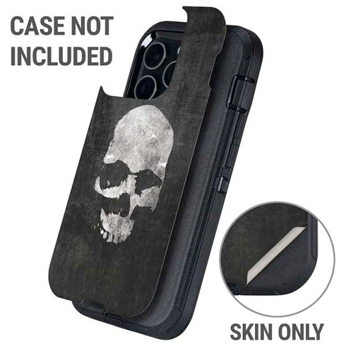 Silent Skull Otterbox Defender iPhone Skin
