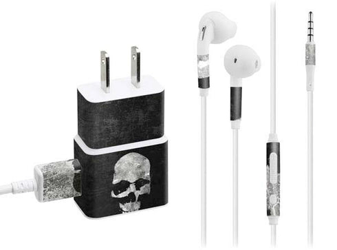 Silent Skull Phone Charger Skin