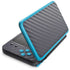 Silver Carbon Fiber Specialty Texture Material Nintendo Skins