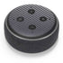 Silver Carbon Fiber Specialty Texture Material Amazon Echo Dot Skin