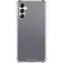 Silver Carbon Fiber Specialty Texture Material Gabb Phone 4 Clear Case