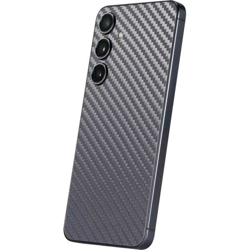Silver Carbon Fiber Specialty Texture Material Galaxy A16 5G Skin