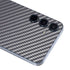 Silver Carbon Fiber Specialty Texture Material Galaxy A35 5G Skin