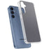 Silver Carbon Fiber Specialty Texture Material Galaxy A55 5G Clear Case