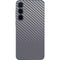 Silver Carbon Fiber Specialty Texture Material Galaxy A55 5G Skin