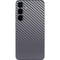 Silver Carbon Fiber Specialty Texture Material Galaxy S24 Plus Skin