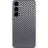 Silver Carbon Fiber Specialty Texture Material Galaxy S25 Plus Skin