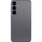 Silver Carbon Fiber Specialty Texture Material Galaxy S24 Skin