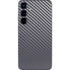 Silver Carbon Fiber Specialty Texture Material Galaxy S25 Skin