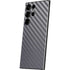 Silver Carbon Fiber Specialty Texture Material Galaxy S25 Ultra Skin