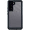Silver Carbon Fiber Specialty Texture Material Galaxy S24 Waterproof Case