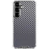 Silver Carbon Fiber Specialty Texture Material Galaxy S26 Clear Case