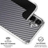Silver Carbon Fiber Specialty Texture Material Galaxy S26 Clear Case