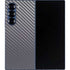 Silver Carbon Fiber Specialty Texture Material Galaxy Z Fold6 Skin