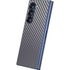Silver Carbon Fiber Specialty Texture Material Galaxy Z Fold6 Skin