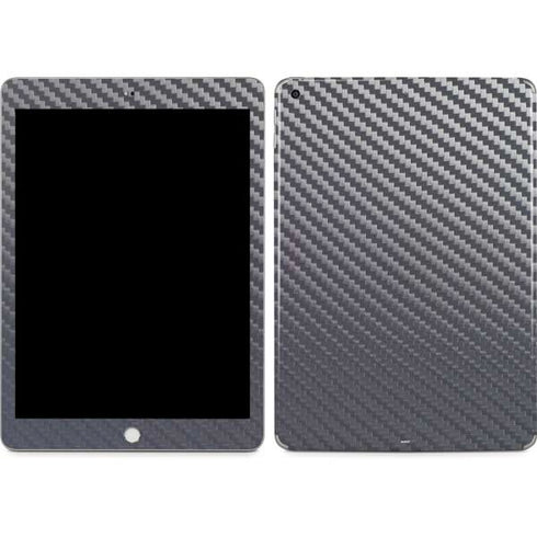 Silver Carbon Fiber Specialty Texture Material Apple iPad Skin