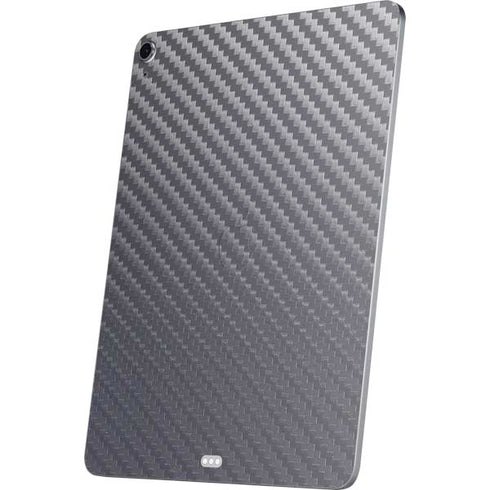 Silver Carbon Fiber Specialty Texture Material Apple iPad Air Skin