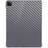 Silver Carbon Fiber Specialty Texture Material iPad Pro 11in (2024) Clear Case
