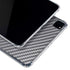 Silver Carbon Fiber Specialty Texture Material iPad Pro 11in (2024) Clear Case