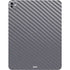Silver Carbon Fiber Specialty Texture Material iPad Pro 13in M4 (2024) Skin