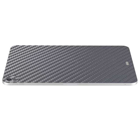 Silver Carbon Fiber Specialty Texture Material iPad Pro 13in M4 (2024) Skin