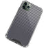 Silver Carbon Fiber Specialty Texture Material iPhone 12 Pro Clear Case