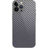 Silver Carbon Fiber Specialty Texture Material iPhone 15 Pro Max Skin