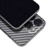 Silver Carbon Fiber Specialty Texture Material iPhone 15 Pro Max Skin