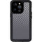 Silver Carbon Fiber Specialty Texture Material iPhone 15 Pro Waterproof Case