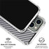 Silver Carbon Fiber Specialty Texture Material iPhone 16 Pro Max Clear Case