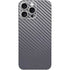 Silver Carbon Fiber Specialty Texture Material iPhone 16 Pro Max Skin
