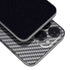 Silver Carbon Fiber Specialty Texture Material iPhone 16 Pro Max Skin