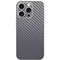 Silver Carbon Fiber Specialty Texture Material iPhone 16 Pro Skin