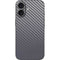 Silver Carbon Fiber Specialty Texture Material iPhone 16 Skin