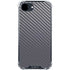 Silver Carbon Fiber Specialty Texture Material iPhone 16e Clear Case