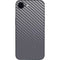 Silver Carbon Fiber Specialty Texture Material iPhone 16e Skin