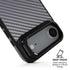 Silver Carbon Fiber Specialty Texture Material iPhone 17 Air Kickstand Case