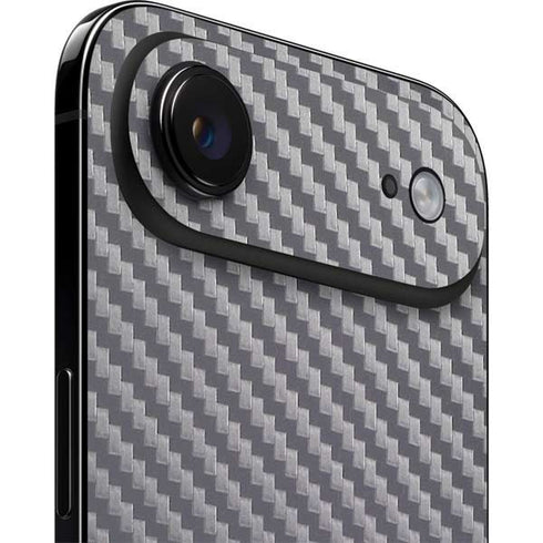 Silver Carbon Fiber Specialty Texture Material iPhone 17 Air Skin