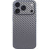 Silver Carbon Fiber Specialty Texture Material iPhone 17 Pro Skin