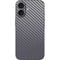 Silver Carbon Fiber Specialty Texture Material iPhone 17 Skin